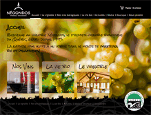 Tablet Screenshot of negondos.com